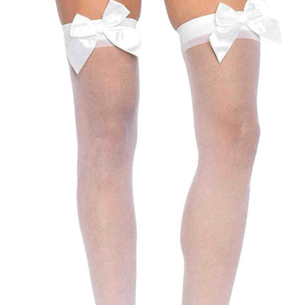 THI HI W SATIN BOW WHITE