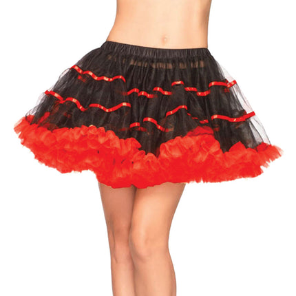 TUTU STRIPED BK/RD