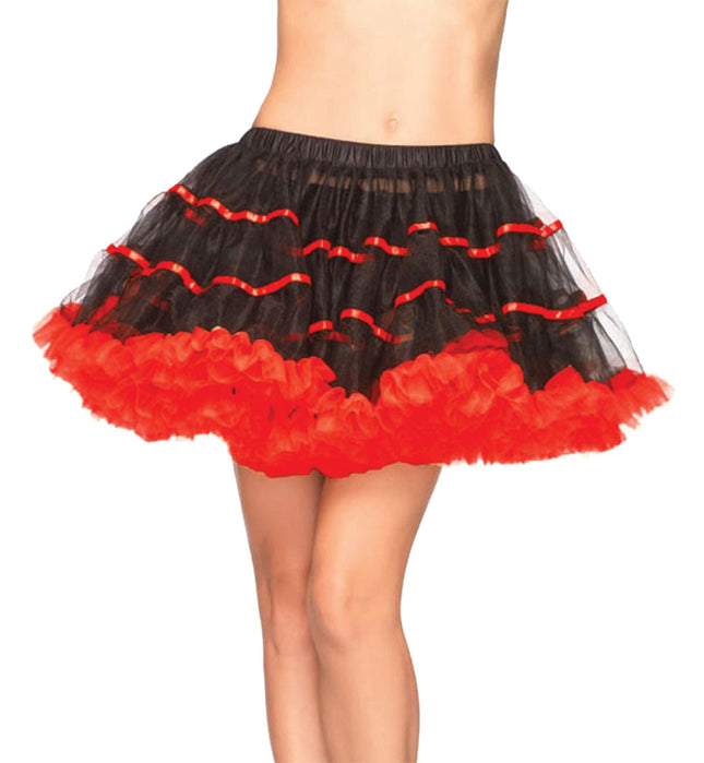 TUTU STRIPED BK/RD