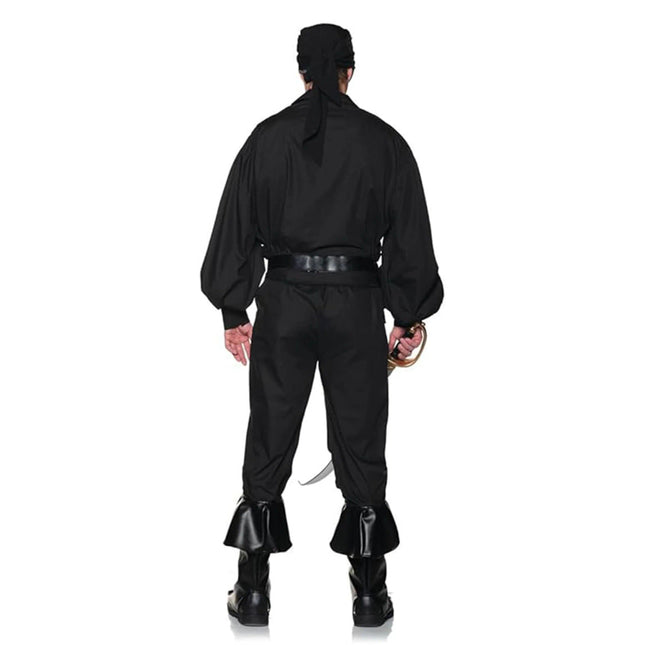 The Princess Bride- Deluxe Westley Costume- back view