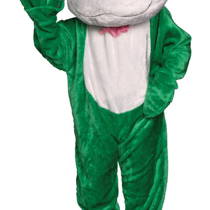 FROG MASCOT ADULT ONE SIZE Front View