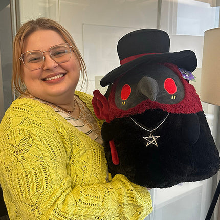 Squishable Demon Plague Doctor- held by model