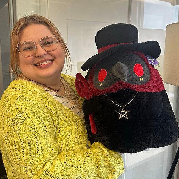 Squishable Demon Plague Doctor- held by model
