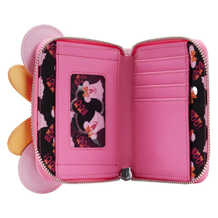 Pastel Ghost Minnie Glow In The Dark Wallet- inside view