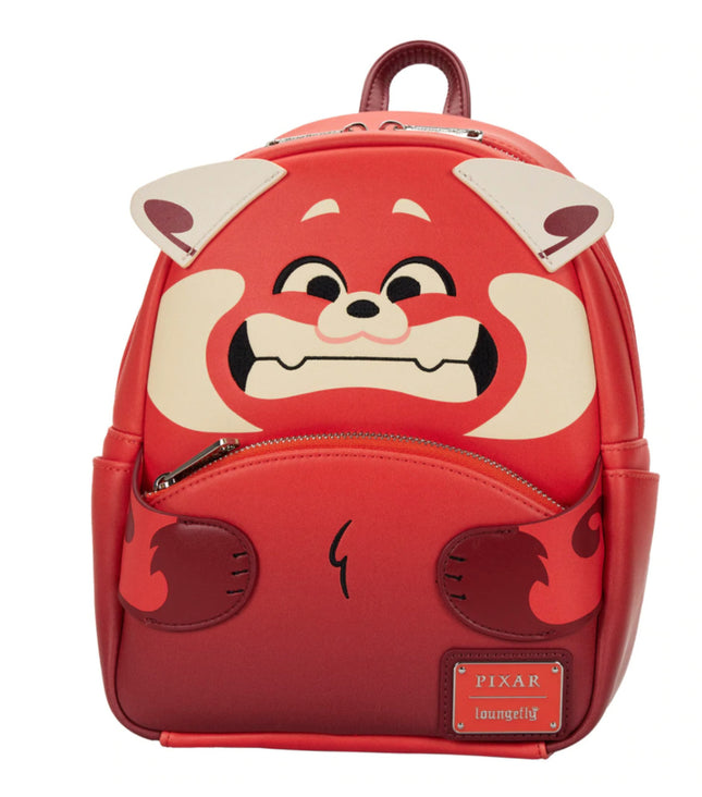 Pixar Turning Red Panda Cosplay Mini Backpack- front view