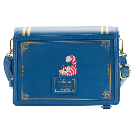 Alice In Wonderland Book Convertible Crossbody Bag- back view