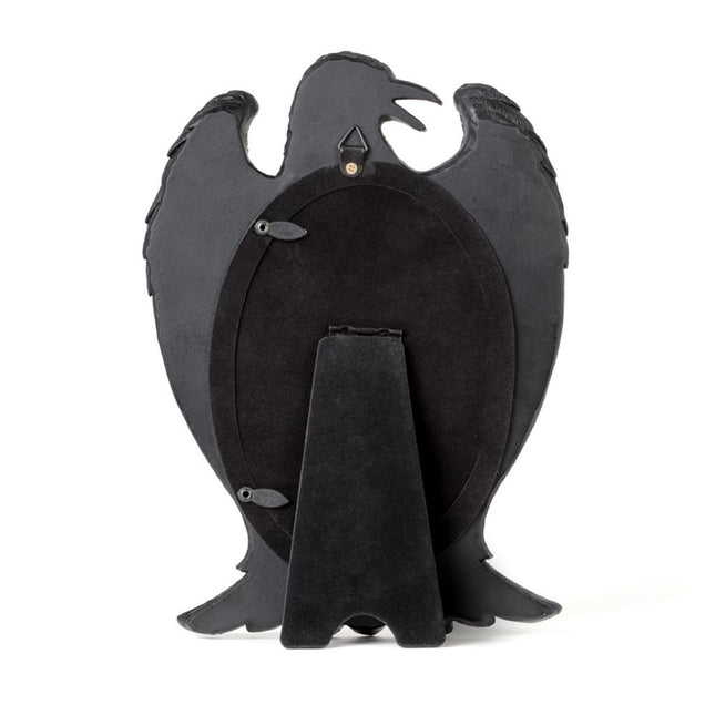 Black Raven Photo Frame- back view