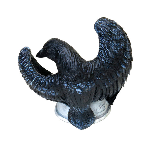 Raven Tea Light Holder- back view