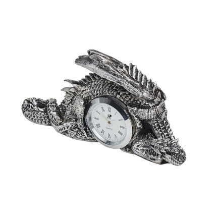 Dragonlore Desk Clock- angled view