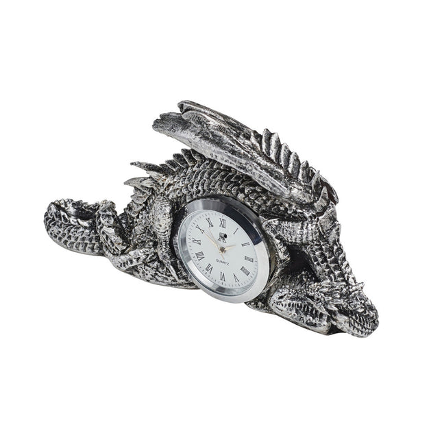 Dragonlore Desk Clock- angled view