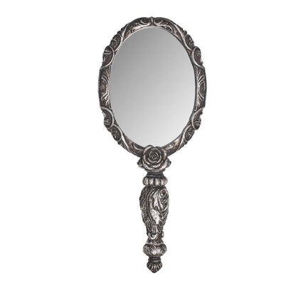 Baroque Rose Hand Mirror- front view