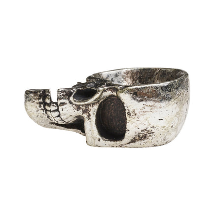 Half Skull Trinket Dish- front view