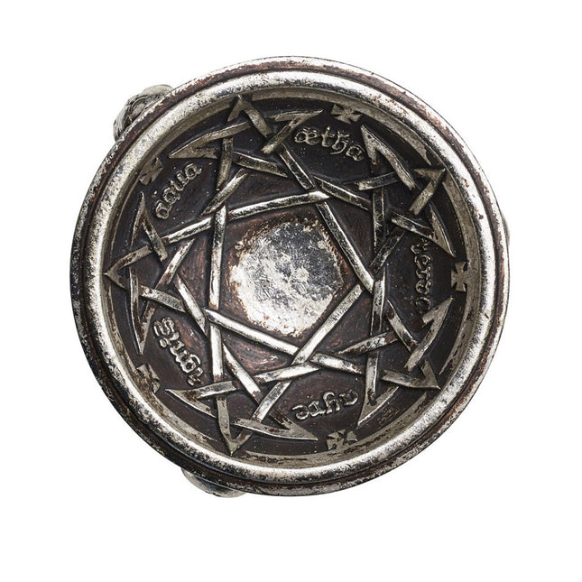 Pentagramatron Trinket Dish- top view