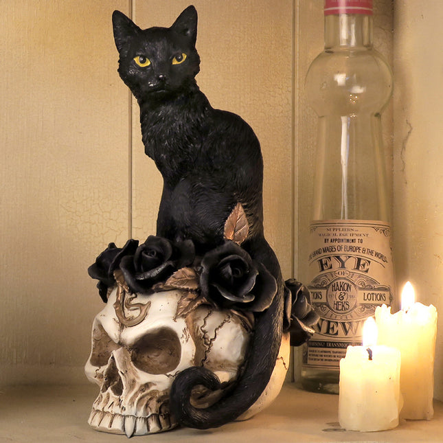 Grimalkin's Ghost Desk Ornament- on desk