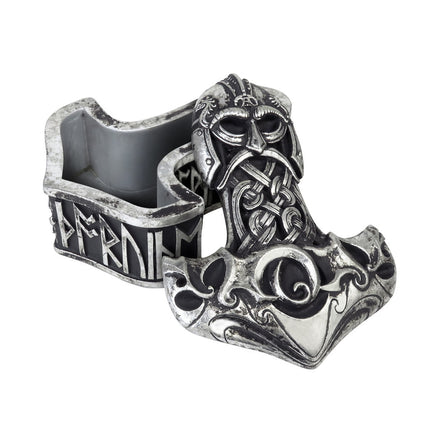 Thor's Hammer Trinket Box- open