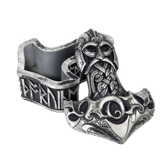 Thor's Hammer Trinket Box- open