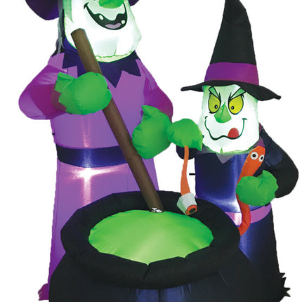 WITCHES BREW INFLATABLE W LED