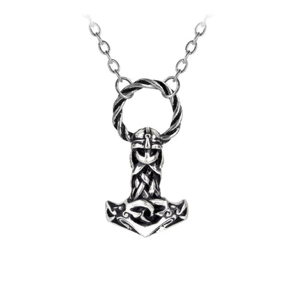Mjollnir Pendant- close up