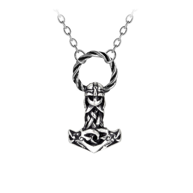 Mjollnir Pendant- close up