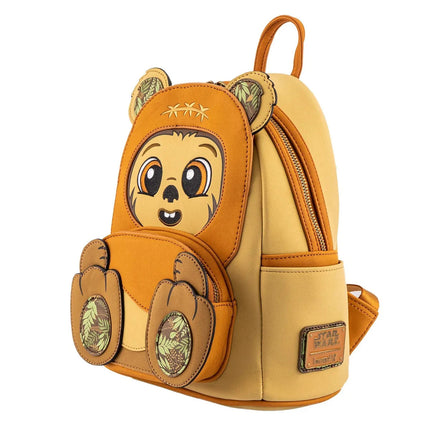 Star Wars Wicket Footsie Cosplay Mini Backpack- side view