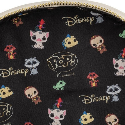 Disney Princess Circle Mini Backpack- inside print