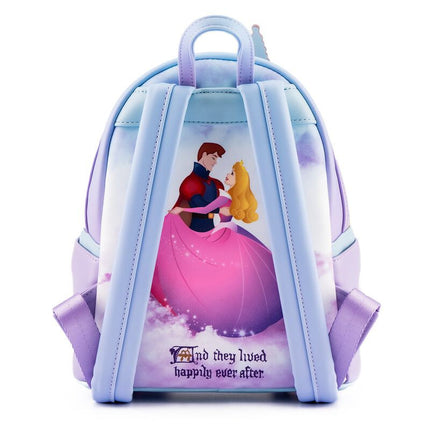 Sleeping Beauty Castle Mini Backpack- back view