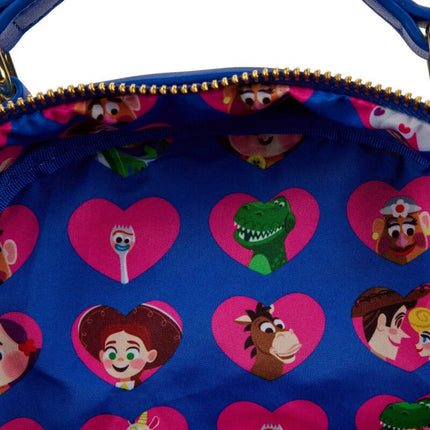 Pixar Toy Story Ferris Wheel Movie Moment Mini Backpack- inside print
