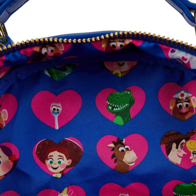 Pixar Toy Story Ferris Wheel Movie Moment Mini Backpack- inside print