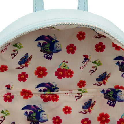 A Bug's Life Mini Backpack- inside lining print