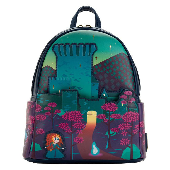 Brave Merida Princess Castle Mini Backpack- front view