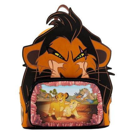 Lion King Villains Scene Scar Mini Backpack- front view