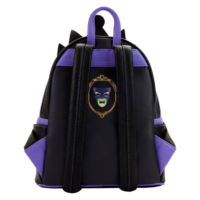 Evil Queen Villains Scene Mini Backpack- back view