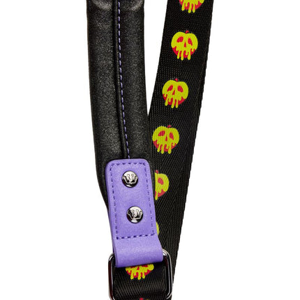 Evil Queen Villains Scene Mini Backpack- up close strap