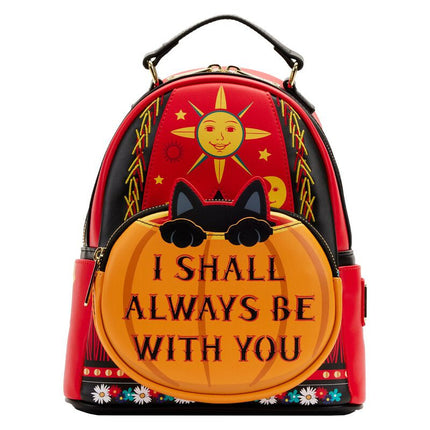 Hocus Pocus Dani Binx Mini Backpack- front view binx down