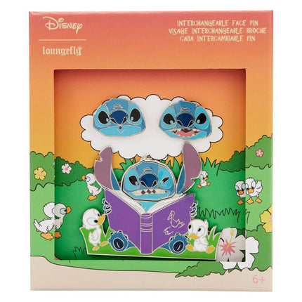 Lilo And Stitch Mixed Emotions 4 Piece Pin Set- front of box