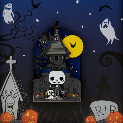 POP! Jack Skellington Sliding Pin- pin with moon slid up