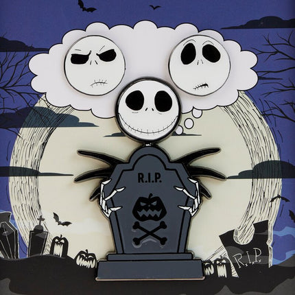 NBC Jack Skellington Mixed Emotions Pin Set