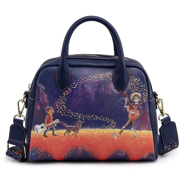 Coco Marigold Bridge Guitar Strap Crossbody- front view