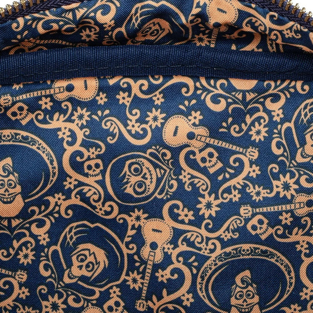 Coco Marigold Bridge Guitar Strap Crossbody- inside print