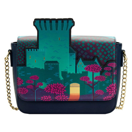 Brave Merida Princess Castle Crossbody Bag- front view