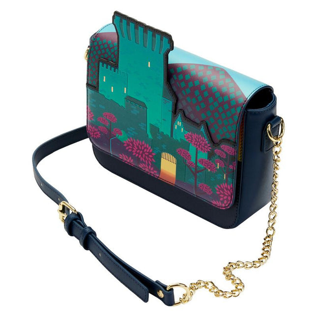 Brave Merida Princess Castle Crossbody Bag- with strap