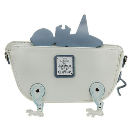 Nightmare Before Christmas Lock, Shock, And Barrel Crossbody Bag- back view