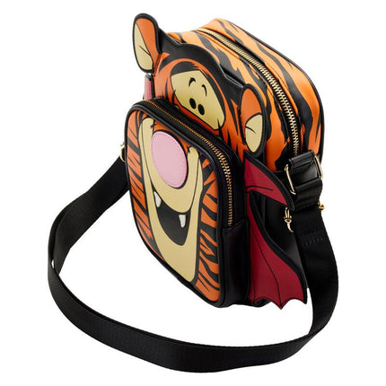 Winnie The Pooh Tigger Vampire Cosplay Passport Bag- top angled view