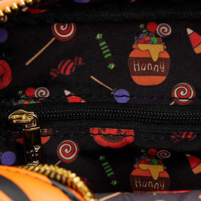 Winnie The Pooh Tigger Vampire Cosplay Passport Bag- inside lining print