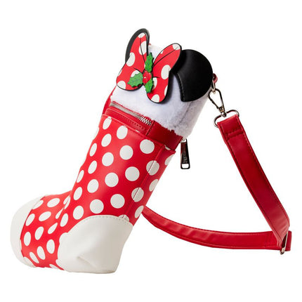 Minnie Mouse Stocking Cosplay Crossbody Bag- side view