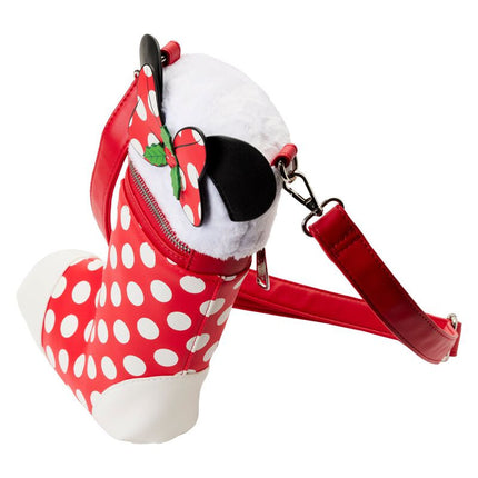 Minnie Mouse Stocking Cosplay Crossbody Bag- top view