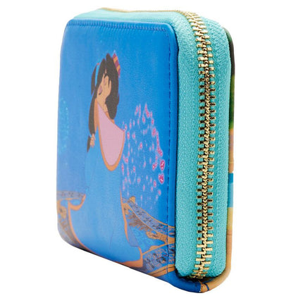 Aladdin Princess Scenes Jasmine Wallet- side view