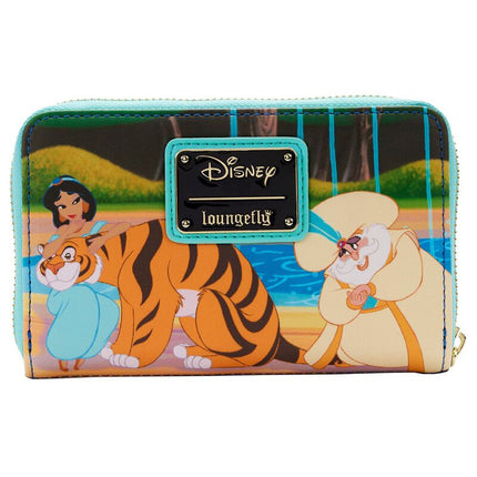 Aladdin Princess Scenes Jasmine Wallet- back view