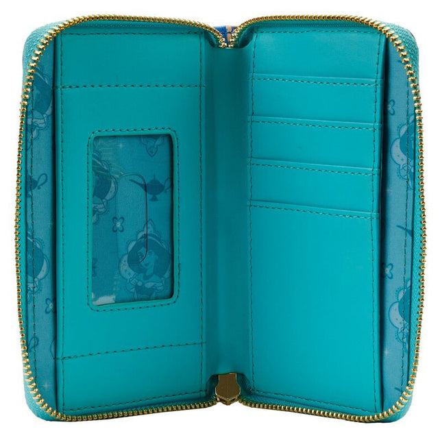 Aladdin Princess Scenes Jasmine Wallet- inside view