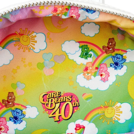 Care Bears Care-A-Lot Castle Mini Backpack- inside print